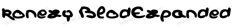 konexy BlodExpanded字体转换